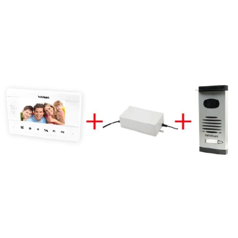 SWORDER 4.3” Renkli Dokunmatik LCD Görüntülü Villa Kitler (Tekli)